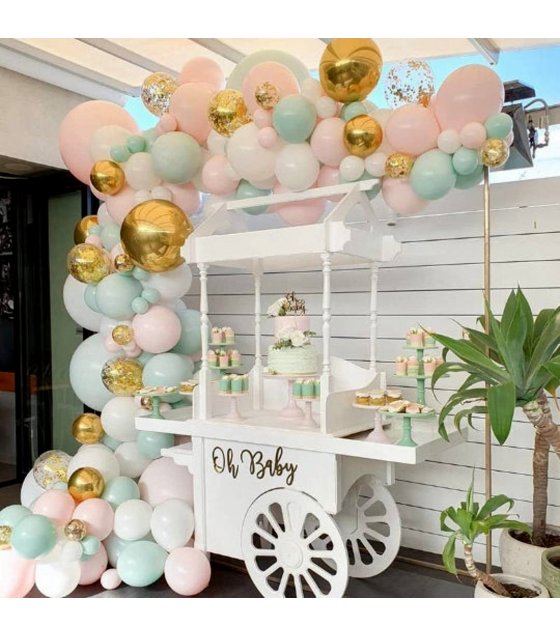 PS089 - Candy color balloon birthday decoration